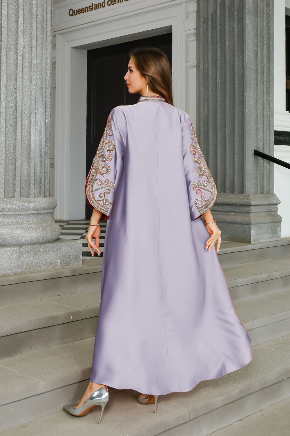 Robe orientale femme Safran Royal – Élégance raffinée