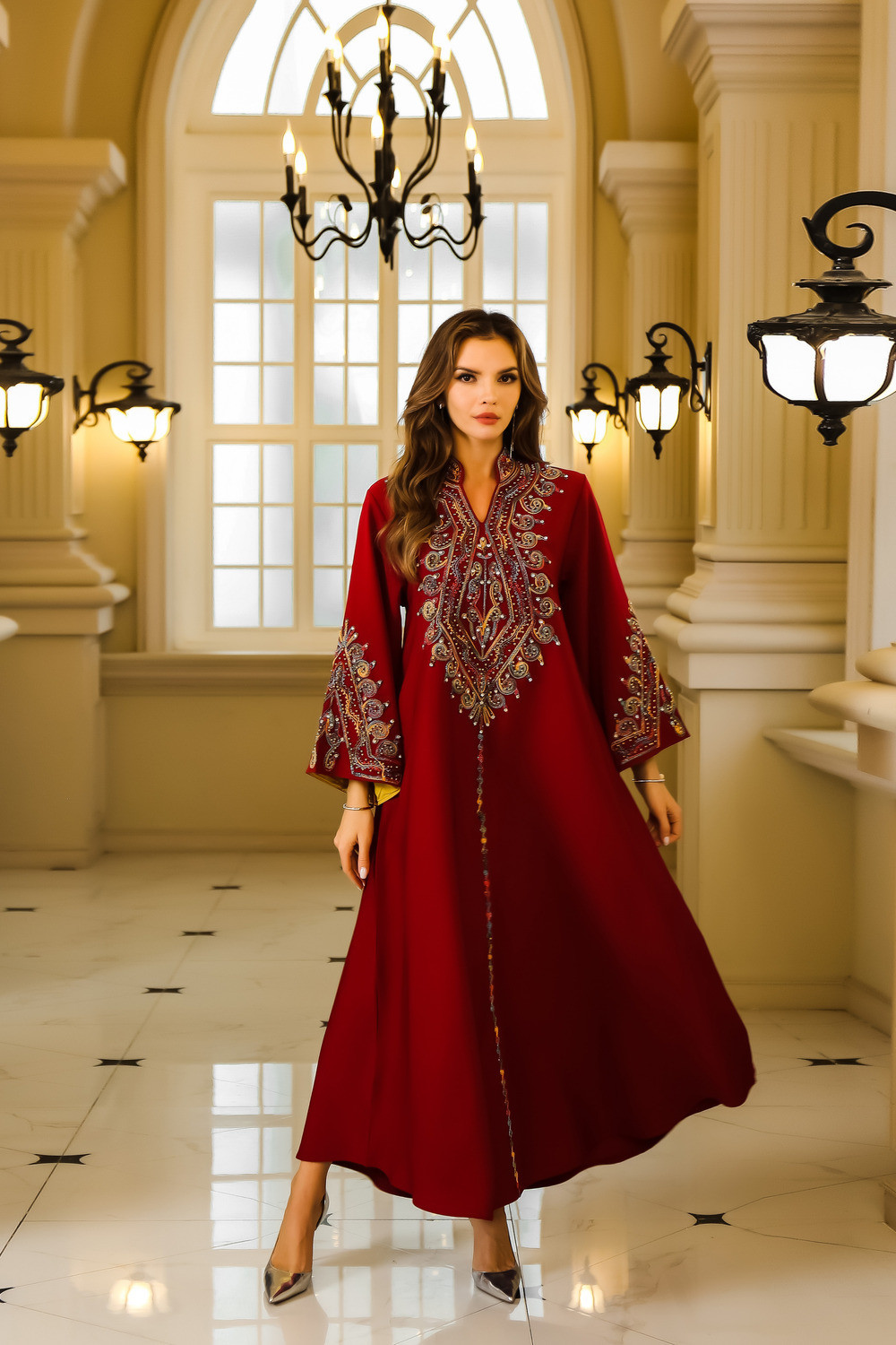 Robe orientale femme Perle du Levant – Élégance raffinée