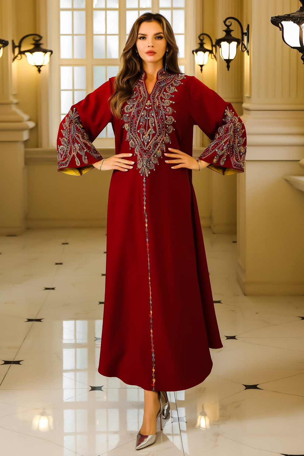 Robe orientale femme Perle du Levant – Élégance raffinée