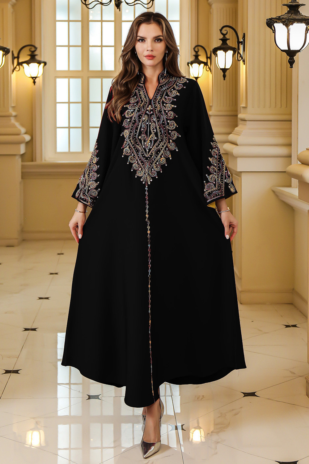 Robe orientale femme Perle du Levant – Élégance raffinée