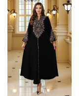 Robe Orientale Élégante Brodée