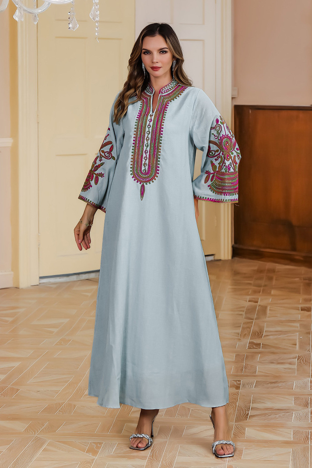 Kimono Brodé Élégant - Zayphir