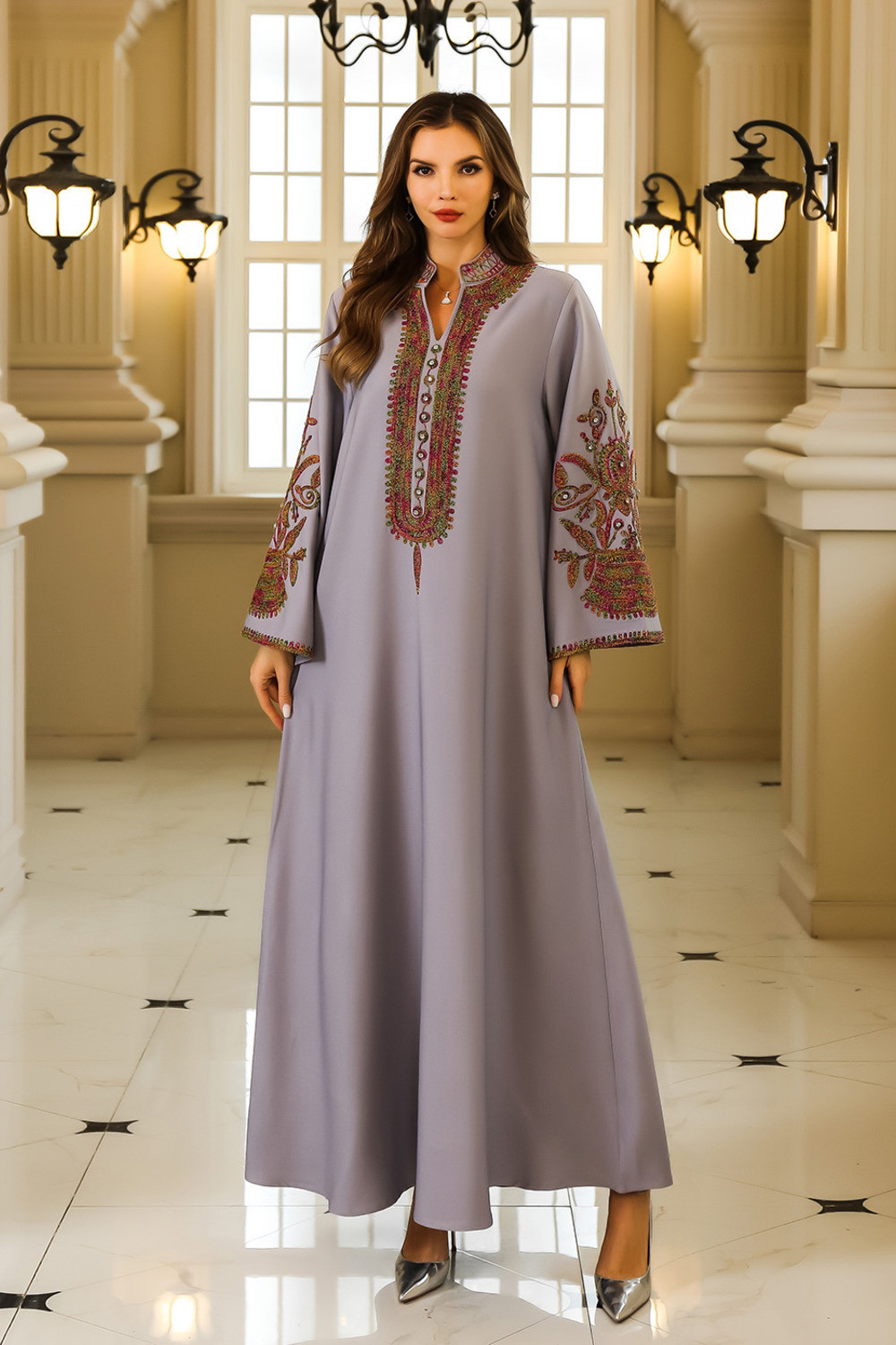 Robe orientale femme Majesté d’Orient – Élégance raffinée