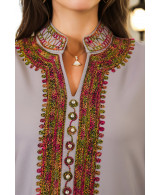 Abaya Élégance Florale - Chic et Confort