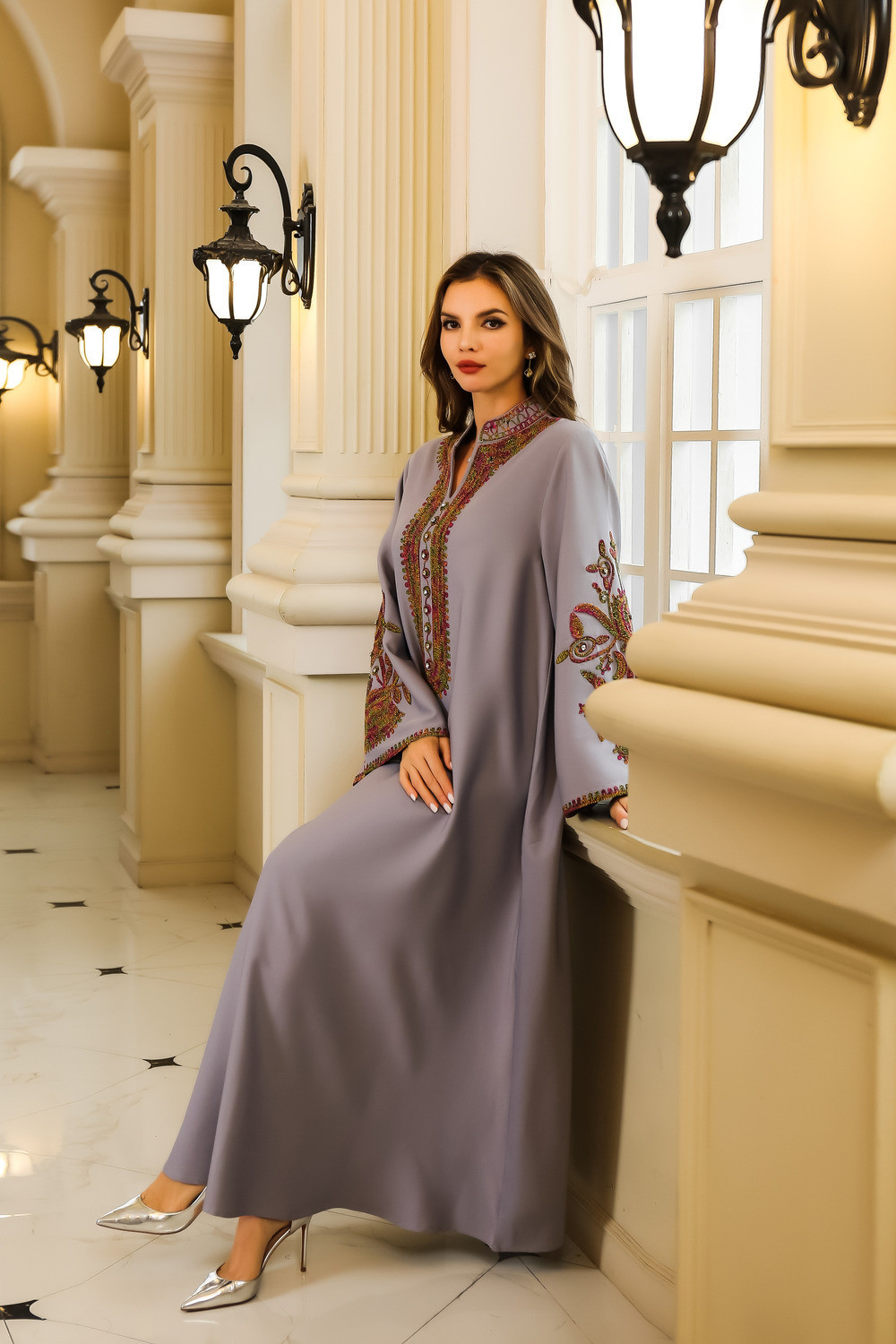 Robe orientale femme Majesté d’Orient – Élégance raffinée