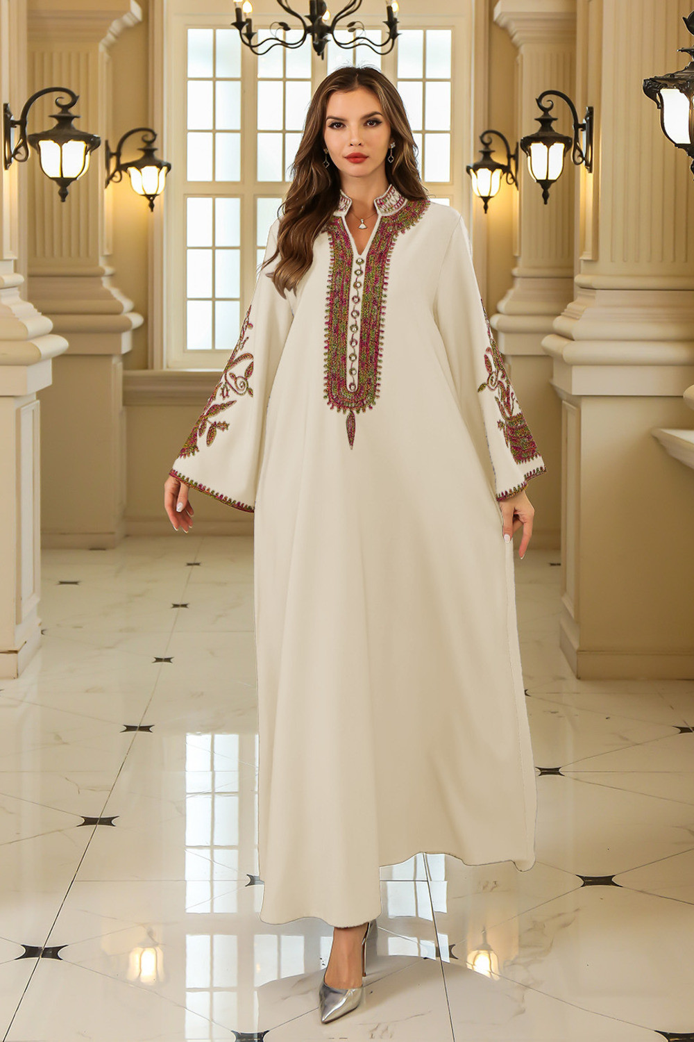 Robe orientale femme Majesté d’Orient – Élégance raffinée