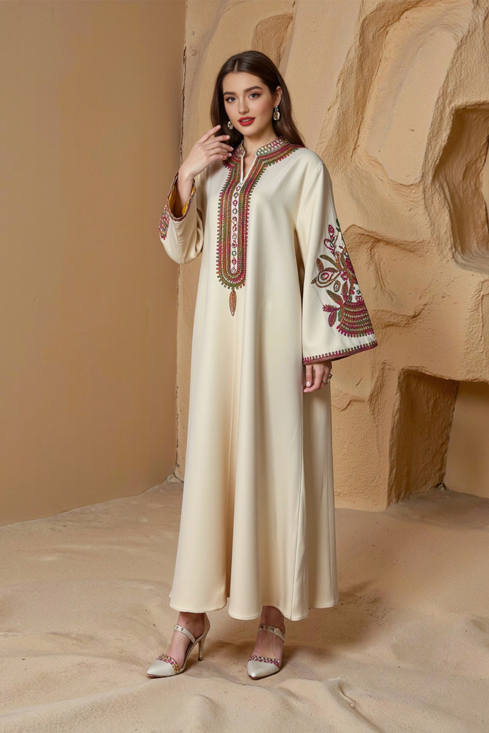 Robe orientale femme Majesté d’Orient – Élégance raffinée
