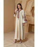 Abaya Élégance Florale - Chic et Confort