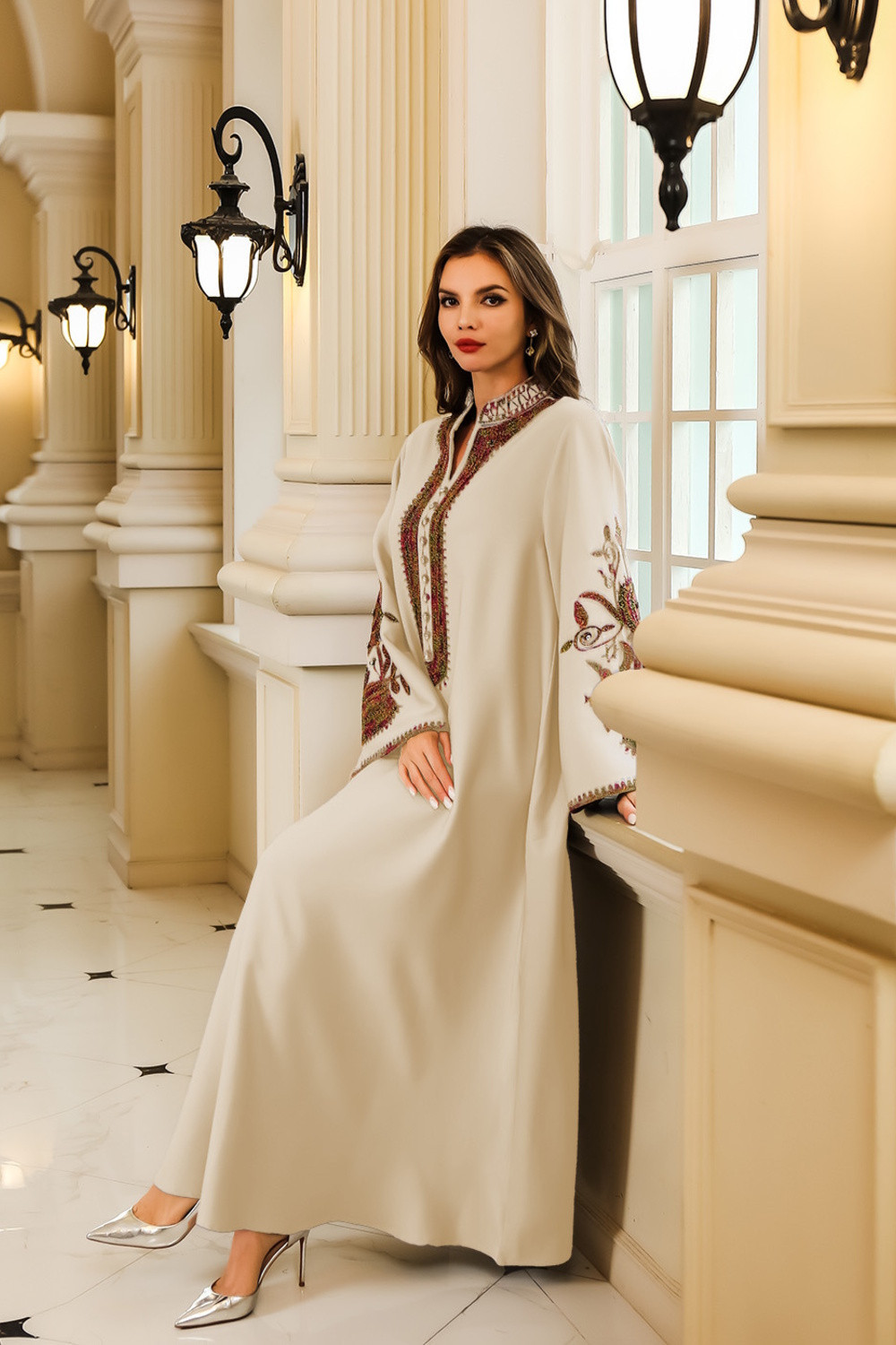 Robe orientale femme Majesté d’Orient – Élégance raffinée