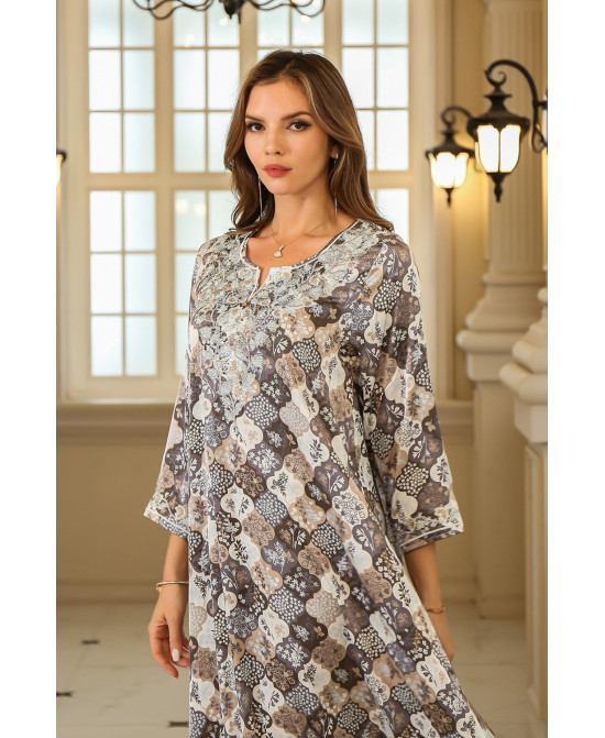 Robe Longue Élégante et Confortable