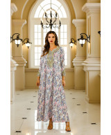 Robe Caftan Élégance Bohème - Zayphir