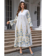 Robe orientale femme Saphir d’Orient – Élégance raffinée