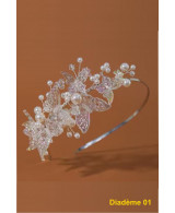 Diadème Papillon Éclatant - Élégance et Raffinement