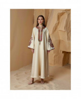 Abaya Élégance Florale vue 12