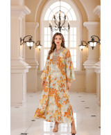 Robe orientale femme Nacre du Sahara – Élégance raffinée