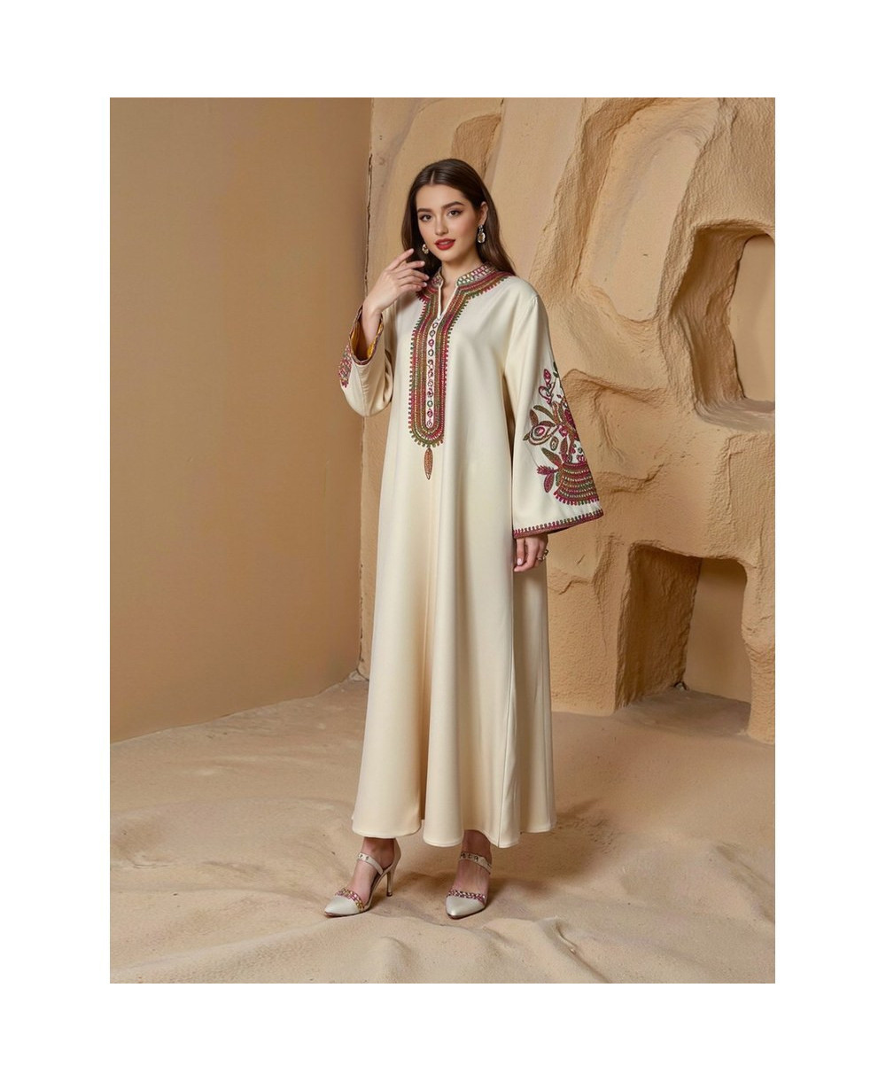 Abaya Élégance Florale vue 13