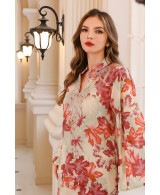 Robe orientale femme Nacre du Sahara – Élégance raffinée