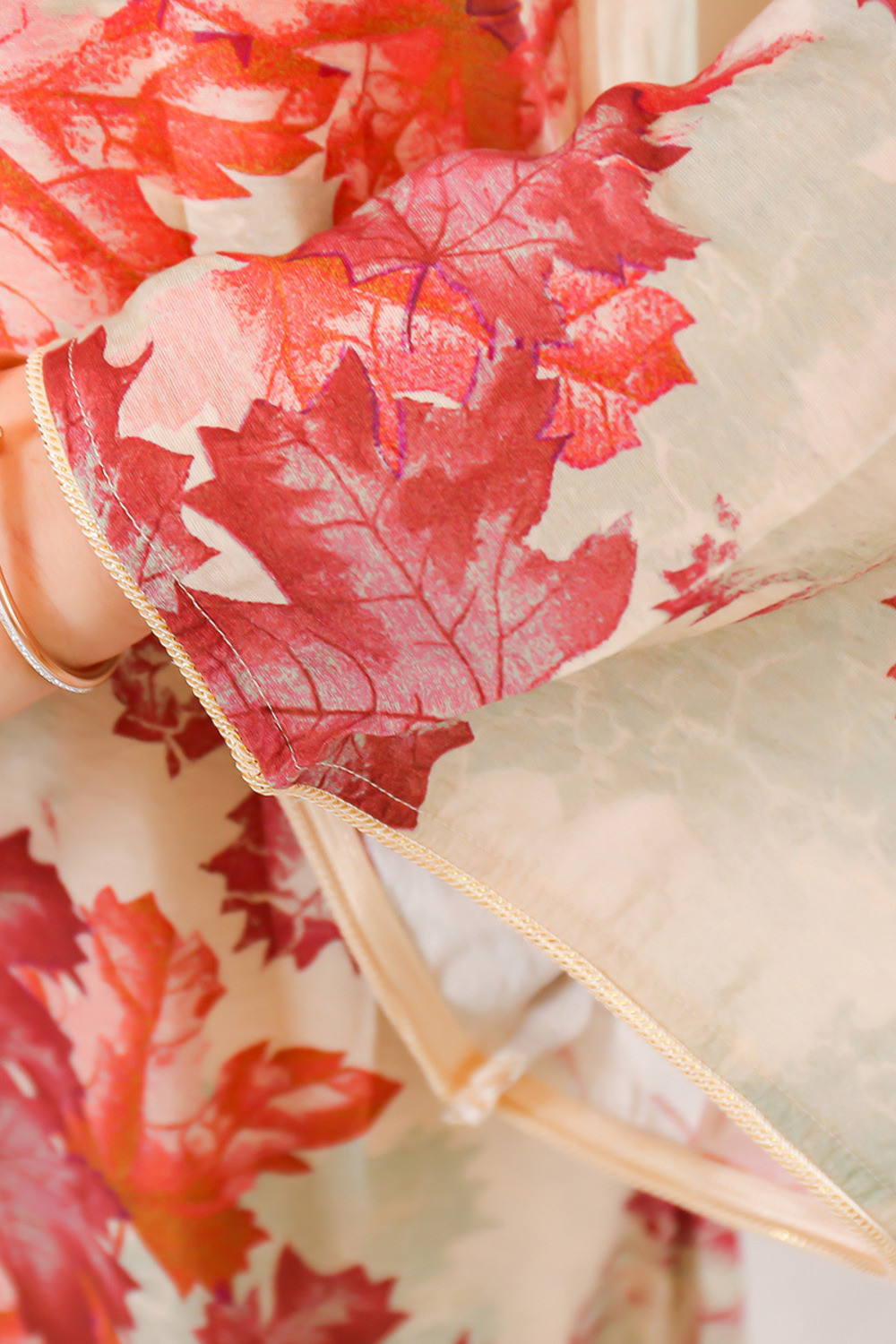 Tunique Feuilles Élégantes - Zayphir