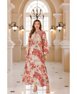 Robe orientale femme Nacre du Sahara – Élégance raffinée