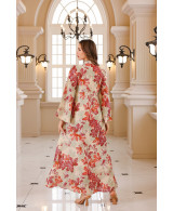 Robe orientale femme Nacre du Sahara – Élégance raffinée