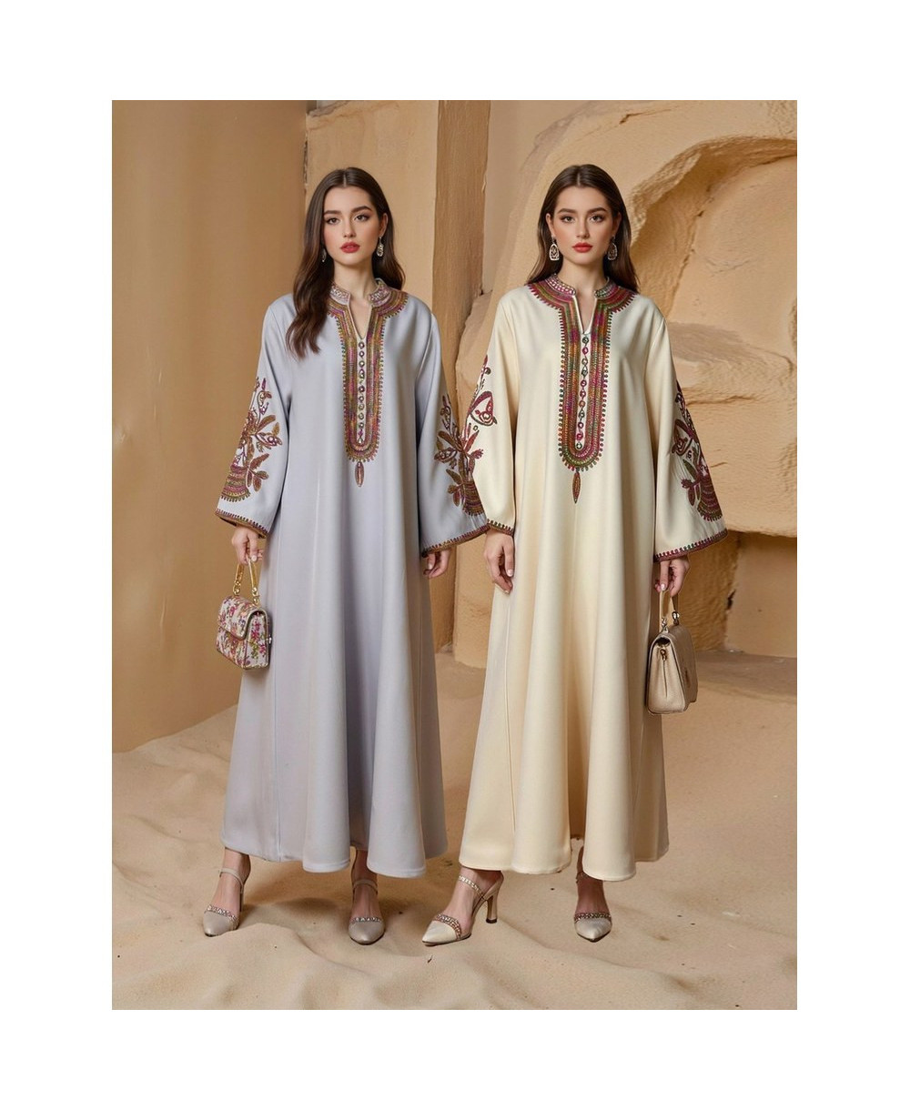 Abaya Élégance Florale vue 14