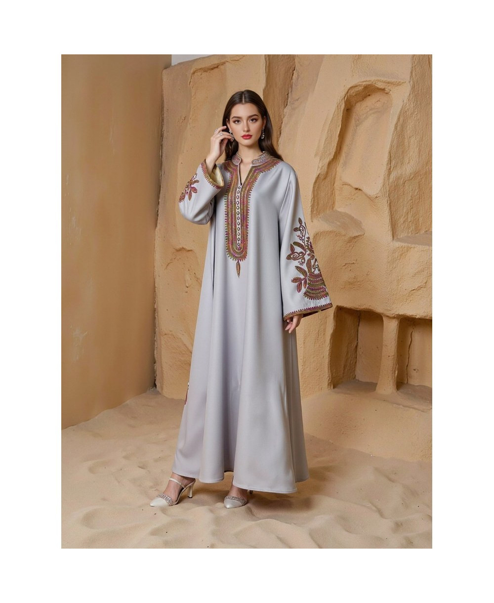 Abaya Élégance Florale vue 15