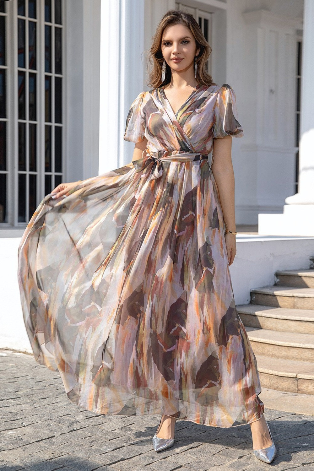 Robe orientale femme Trésor Royal  – Élégance raffinée