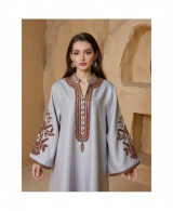 Abaya Élégance Florale vue 16