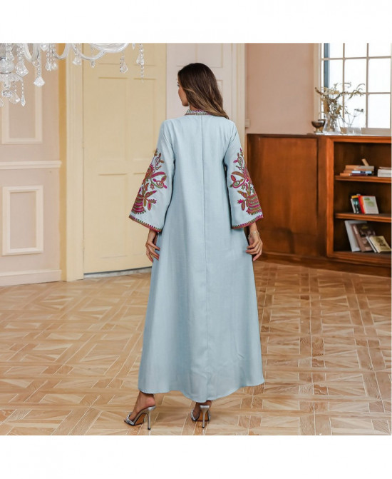 Kimono Brodé Élégant vue 1