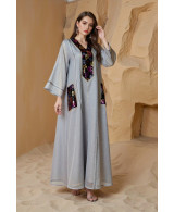 Robe orientale femme Velours de Minuit – Élégance raffinée