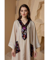 Robe orientale femme Velours de Minuit – Élégance raffinée