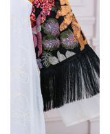 Robe Éthérée Broderie Élégante