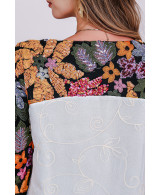 Robe orientale femme Orchidée d’Améthyste – Élégance raffinée