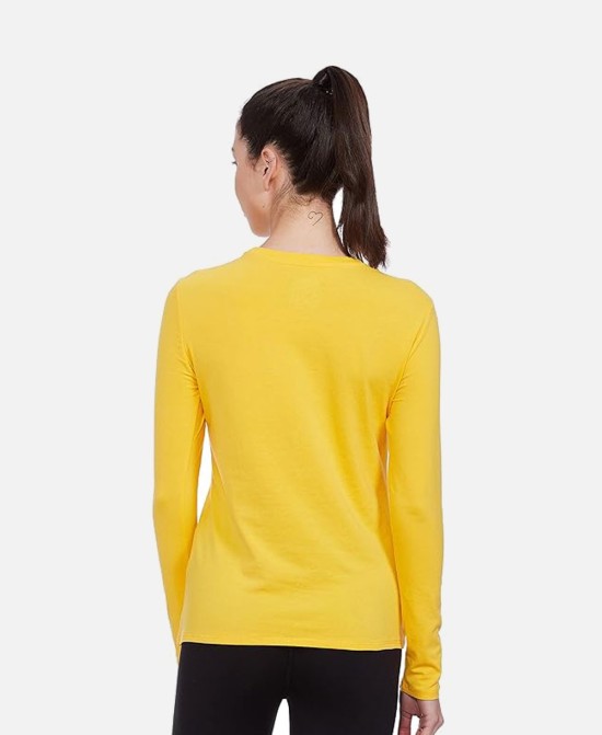 Full Sleeve Round Neck Slim Fit Cotton Tshirt