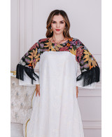 Robe orientale femme Orchidée d’Améthyste – Élégance raffinée