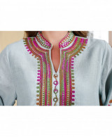 Kimono Brodé Élégant vue 5