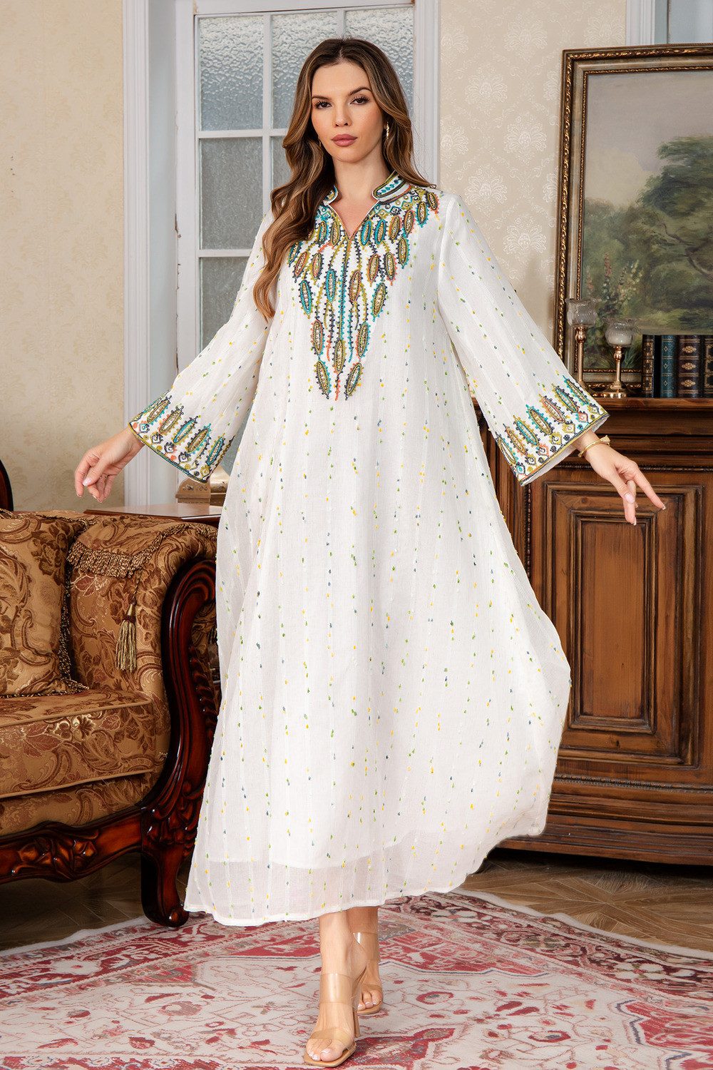 Robe orientale femme Perle de Cérémonie – Élégance raffinée