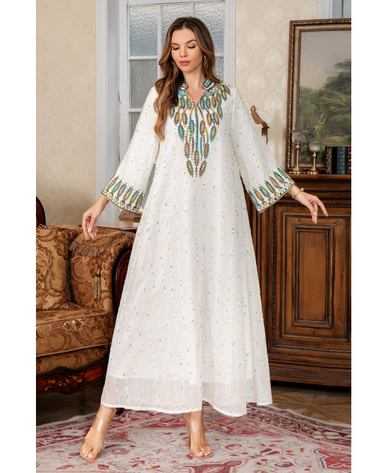 Robe orientale femme Musc Envoûtant d’Orient – Élégance raffinée