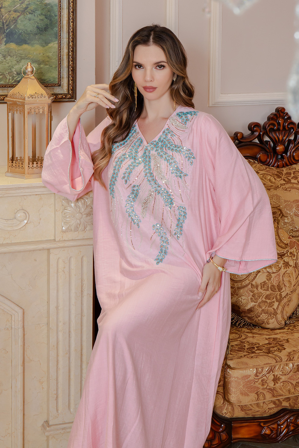 Caftan Élégance Perlée - Zayphir