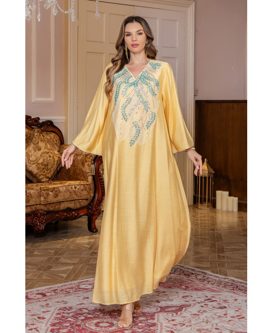 Caftan Élégance Perlée - Zayphir