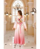 Robe orientale femme Roseraie de Soie – Élégance raffinée