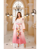 Robe orientale femme Roseraie de Soie – Élégance raffinée