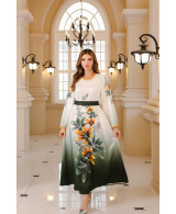 Robe Élégance Florale - Style Méditerranéen