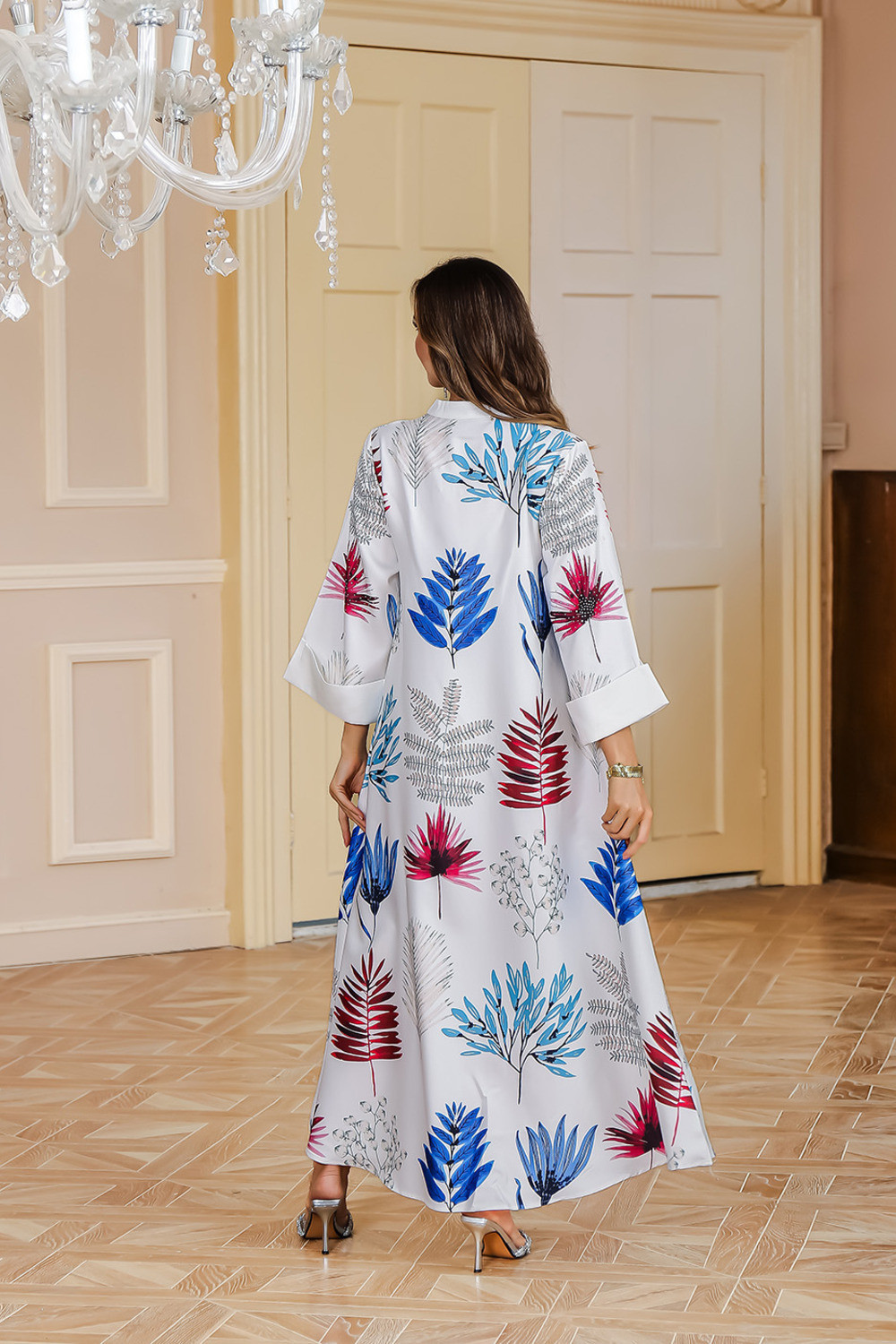 Robe orientale femme Ambre de Safran – Élégance raffinée