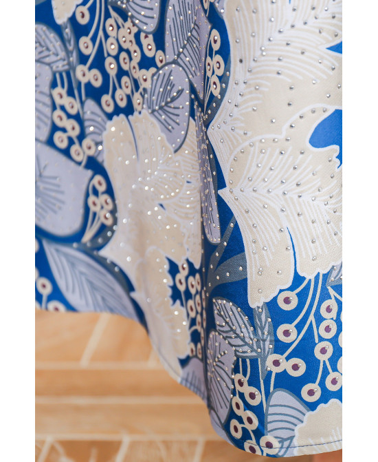 Robe Évasée Élégance Florale - Zayphir