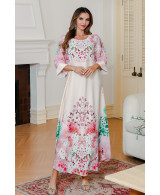 Robe orientale femme Nectar d’Orchidées – Élégance raffinée