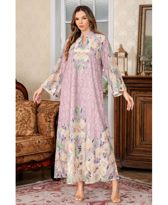 Robe Éclat Floral Élégant - Zayphir