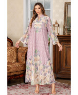 Robe orientale femme Jardin de Velours – Élégance raffinée