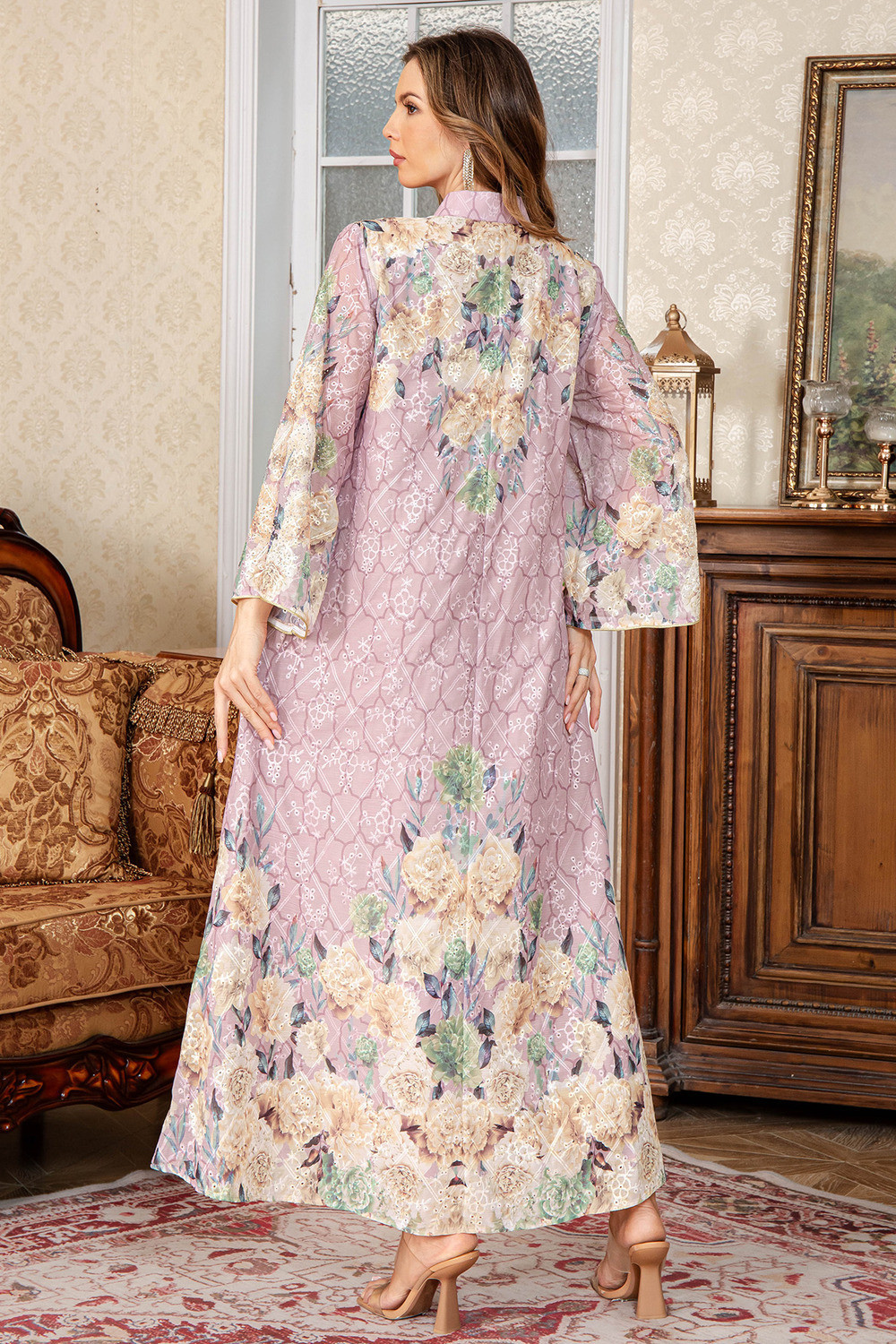 Robe Éclat Floral Élégant - Zayphir