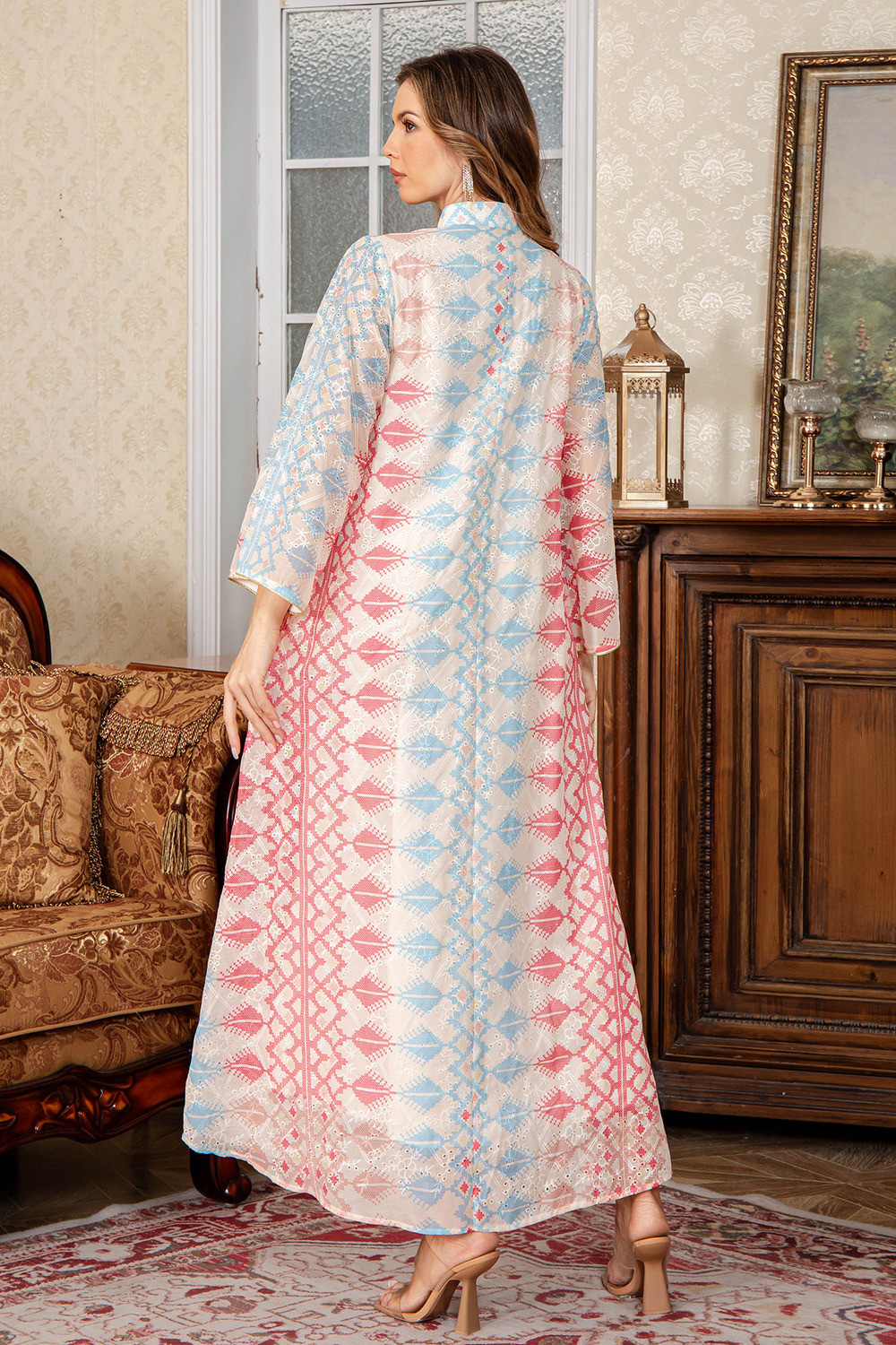 Robe orientale femme Mosaïque Impériale – Élégance raffinée